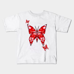 Origami butterflies Kids T-Shirt